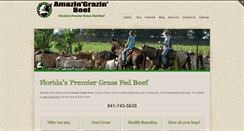 Desktop Screenshot of amazingrazinbeef.com